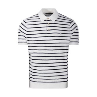 Ralph Lauren Polo Shirts, male, White, Size: L Deckwash Combo Polo