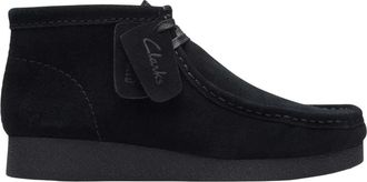 Clarks Wallabee Evo BT Enkellaarzen - Dames - Schoenen - Zwart - Maat: 37 EU
