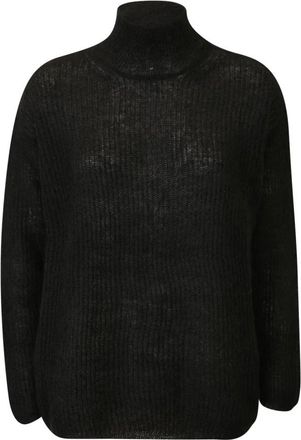 Max Mara Tenna Turtleneck - Dames - Coltruien - Zwart - M - Wol - Truien & Vesten