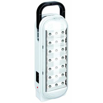 OEM Lampe Led De Secours - 21 Led - Lumiere Blanche Froide 6000 K - Portable Avec Poignee - Autonomie 5 H - Rechargeable - 17 X 5 5 X 5 Cm - 1 Unite