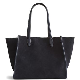 Madewell Suede Lexington Tote in Juniper Berry at Nordstrom