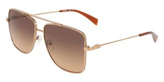 Liu Jo LJ165S 717 Womens Sunglasses Gold Size 59