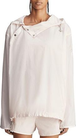 adidas Light Packable Hooded Anorak in Wonder Quartz at Nordstrom Rack, Size X-Large