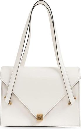 Versace Severine Leren Schoudertas - Dames - Schoudertassen - Wit - ONE Size - Leer - Tassen