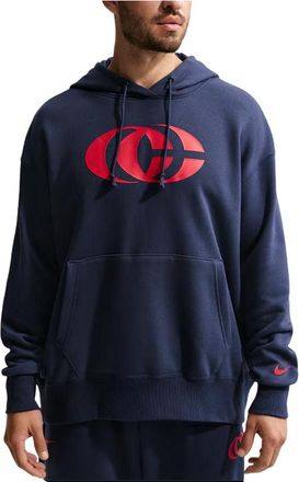Nike x Caitlin Clark Phoenix Fleece Hoodie Midnight Navy University Red IQ5642-411