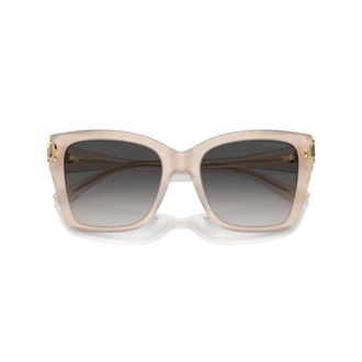 Jimmy Choo London 0jc5012 Translucent Acetate Oversized Square Sunglasses
