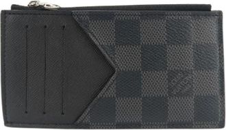 Louis Vuitton Pre-owned Wallets, male, Black, Size: ONE SIZE Pre-owned Business card case