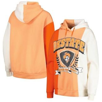Gameday Couture Womens Gameday Couture Orange Oklahoma State Cowboys Hall of Fame Colorblock Pullover Hoodie at Nordstrom, Size Xx-Large
