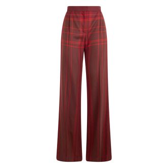 Alberta Ferretti Mujer, Pantalones, Rojo, Talla: S