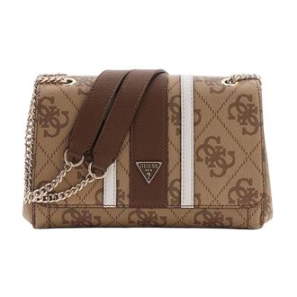 Guess Cross Body Bags, female, Brown, Size: ONE SIZE Noelle II Convertible Crossbody Flap