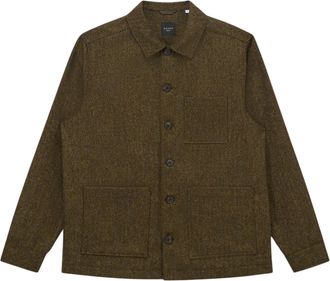 Xacus Shetland Virgin Wool Field Shirt