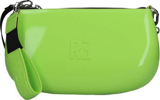 Rebelle Iska-Fluo Patent Leren Tas - Dames - Schoudertassen - Groen - ONE Size - Leer - Tassen