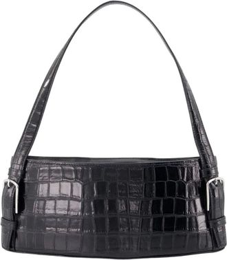 Coperni Borsa a spalla ergonomica Croco - - Bags - Donna - Nero - ONE SIZE