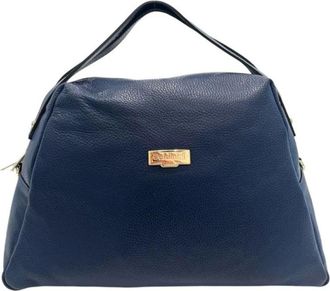 Baldinini Trend Borsa Clutch in Pelle Bovina - - Bags - Donna - Blu - ONE SIZE