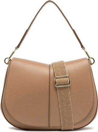 Gianni Chiarini Tassen, Dames, Roze, ONE Size, Leer, Helena Round