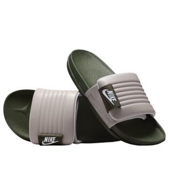 Nike Offcourt Slides Cargo Khaki College Grey DQ9624-300