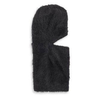 Alberta Ferretti Accessoires, Dames, Zwart, ONE Size, Zachte bivakmuts