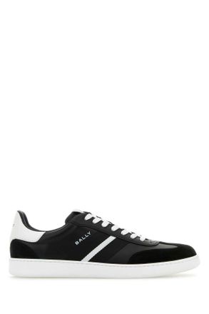 Bally Black Leather Roget Sneakers
