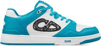 Dior Blauw Wit Low-Top Heren Sneakers - Heren - Sneakers - Blauw - 41 EU - Schoenen