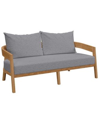 ModWay Brisbane Teak Outdoor Patio Loveseat