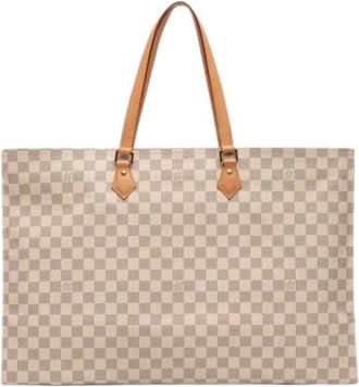 Louis Vuitton Pre-owned All In MM - Dames - Vintage Shopper - Beige - ONE Size - Leer - Vintage