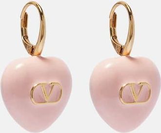 Valentino Orecchini Coeur Royal VLogo in smalto
