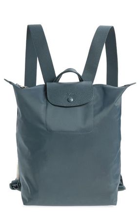 Longchamp Medium Le Pliage One Backpack in Anthracite at Nordstrom