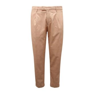 BRIGLIA 1949 Chinos, male, Beige, Size: L Pantalone Slim Trousers