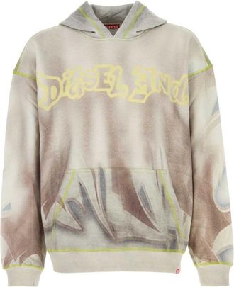 Diesel Multicolor Graphic Hoodie