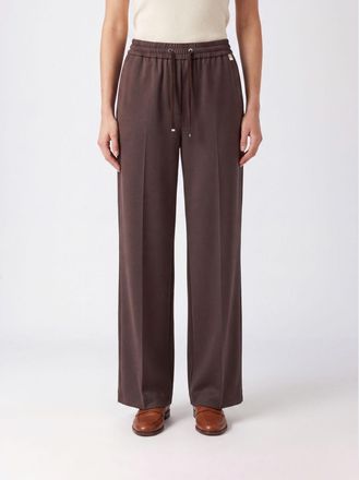 Herno Pantaloni jogger in misto viscosa a gamba dritta con coulisse