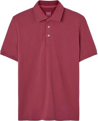 Fedeli Polo Shirt - Heren - Polos - Rood - S - Tops