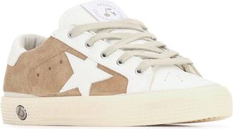 BONPOINT Boys Baskets May Bonpoint X Go Beige Sneaker
