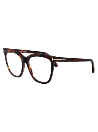 Tom Ford FT6042-B Havana Acetate Eyeglasses - Havana