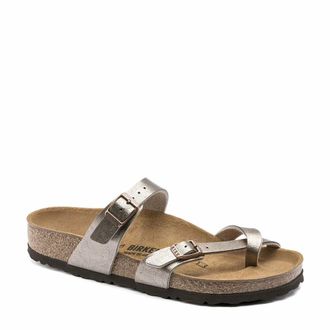 Birkenstock Sliders, female, Pink, 6 UK, Sandals Mayari Birko-Flor