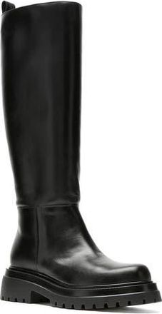 La Canadienne West Waterproof Leather Knee High Boot in Black Leather at Nordstrom Rack, Size 7.5