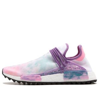 adidas x Pharrell NMD Pink Glow Lab Green Flash Purple AC7362