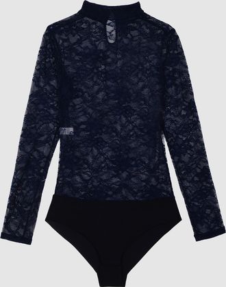 La Nouvelle Body Jimmy Dentelle Lace Navy Velvet