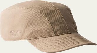 Prada Cotton Drill Baseball Cap