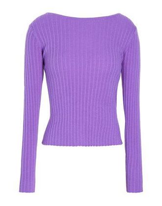 8 by YOOX RIB-KNIT OPEN BACK CREWNECK SWEATER