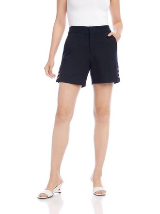 Fifteen Twenty Button Up Short In Midnight