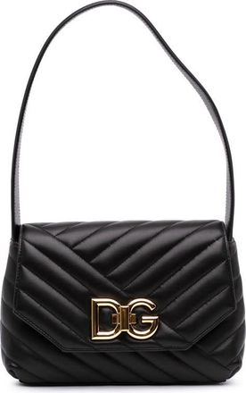 Dolce & Gabbana Pre-owned Dolce and Gabbana Small Quilted Lambskin Lop Shoulder Bag Ladies 1VUD5H1AKQ0NP67A