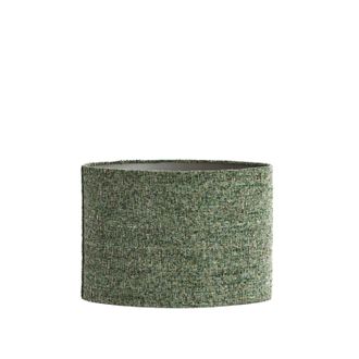 Light & Living Pantalla De L&aacute;mpara - Osire - Verde - Textil - - Light&living