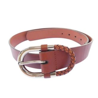 Gucci Pre-owned Vintage Riem - Heren - Vintage Accessoires - Bruin - ONE Size - Vintage