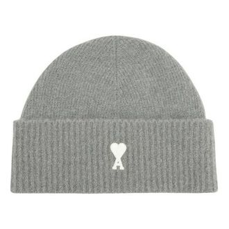 Ami FW25 Beanie Gray UBO005-KN0135-058