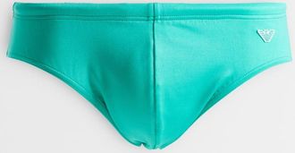 Emporio Armani Bodywear - Slip da bagno blu con logo