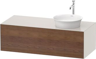 Duravit Tulip Blanco, Mueble De Pared, Ancho 1300 X Fondo 550mm, - Duravit