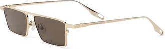 Mani&egrave;re De Voir Palais Aviator Sunglasses in Gold at Nordstrom