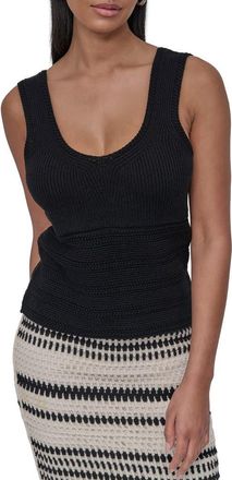 DKNY Sleeveless Tank Sweater in Black at Nordstrom, Size Medium