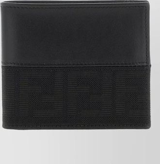 Fendi leather bifold wallet