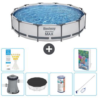 Bestway Piscina Bestway Steel Pro Max Redonda - 366x76 Cm - 7-piezas S304